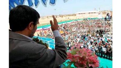 President Mahmoud Ahmadinejad's recent visit to Abu Musa was a needless provocation, on reader says. AFP