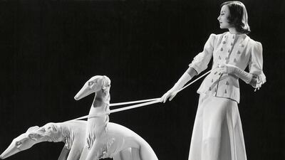 A photo of actress Michele Morgan, circa 1939, submitted by the Fashion and Textile Museum as part of the online Curator Battle. FashionTextile / Twitter