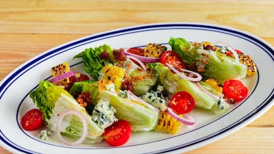 Wedge salad at Miss Lily's