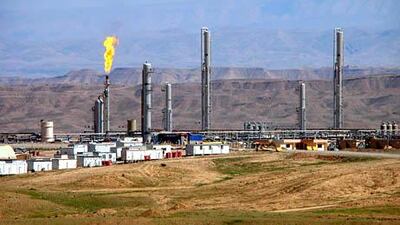A Dana Gas plant in the Kurdistan region of Iraq. Reuters / Dana Gas