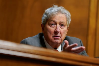 Senator John Kennedy said the bombing Iran says killed 168 people was presumably conducted by US forces. Reuters