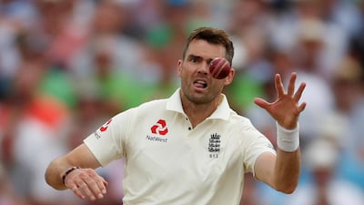 England seamer James Anderson will likely consider himself lucky to be playing in the next Test. Reuters