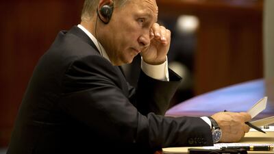 Putin said he would order the Russian foreign ministry to take legal action over alleged violations of Russia's property rights