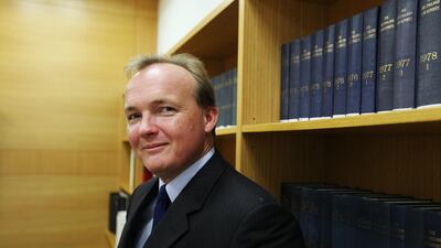 Mark Beer, the co-chief executive and registrar general of the DIFC Courts. Sarah Dea/ The National