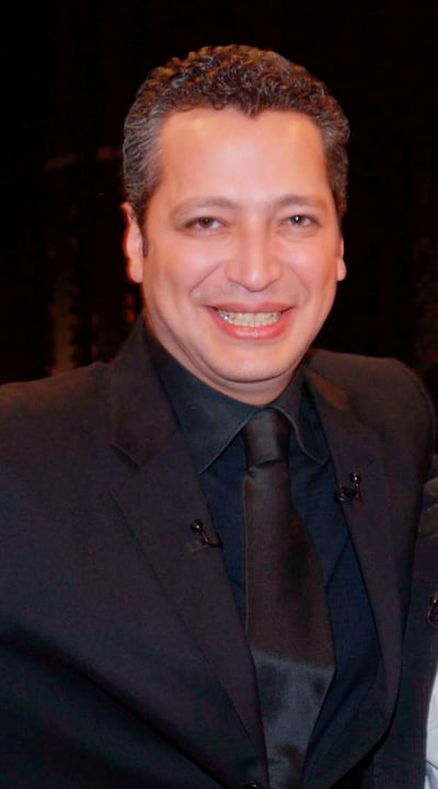 Tamer Amin says comments about Mr Keller were sarcastic and legitimate media criticism. Mohamed Omar / EPA