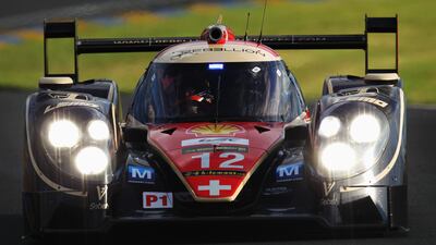 LE MANS, FRANCE - JUNE 20: The Rebellion Racing Lola of Nick Heidfeld, Nicolas Prost and Neel Jani drives during qualifying for the Le Mans 24 Hour race at the Circuit de la Sarthe on June 20, 2013 in Le Mans, France. (Photo by Ker Robertson/Getty Images) *** Local Caption *** 170941704.jpg