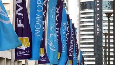 Emaar Properties moved up 1.5 per cent to Dh3.27. Amy Leang / he National