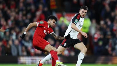 Very quiet opening 45 minutes from Colombian and Liverpool’s attacking trio in general. More threat after break but it was Liverpool’s attacking substitutes that changed game. Getty Images