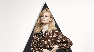 Sophie Turner for Louis Vuitton pre-fall 2019