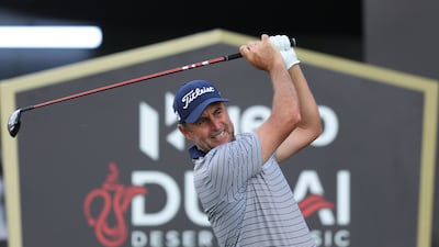 Richard Bland during the second round. EPA