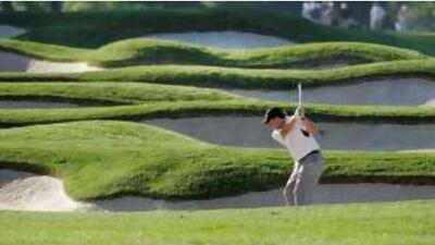 The Oakland Hills Club course, and especially the 12th fairway pictured here, will test the skills of even the accomplished golfer.