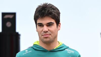 Aston Martin's Canadian driver Lance Stroll. AFP
