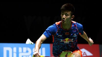 Chen Long of China. Getty Images for Falcon