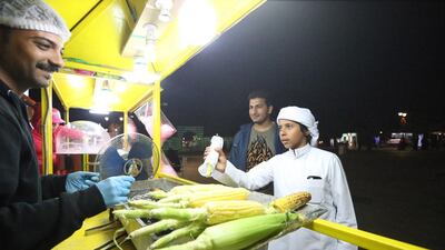Now almost fully operational, the site has become a popular haunt. On Friday of last weekend, organisers say, more than 20,000 people queued up at the ticket booths. Fatima al Marzooqi/ The National.