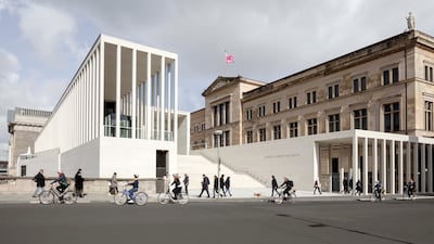 The final shortlisted structure is the James-Simon-Galerie in Berlin. Photo: Ute Zscharnt / David Chipperfield Architects