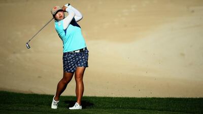 World No 5 Shanshan Feng of China justified being the top-ranked player in the field with a six-under 66 yesterday. Warren Little / Getty Images