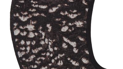 Feather print merino wool balaclava, Dh375, Cos. Photo: Cos