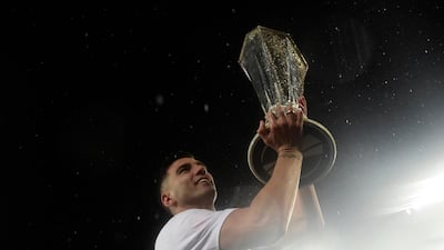 Among other titles Reyes won, helped Real Madrid clinch the Primera Liga title in 2006/07 and led Benfica to the Portuguese League Cup in 2008/09. Javier Soriano / AFP