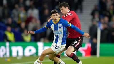 Victor Lindelof 7: Playing well and he did again but gave the ball away to Mitoma on three minutes and was fortunate Brighton didn’t take the chance. AP