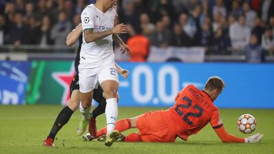 Joao Cancelo – 8. Opened the scoring half-an-hour into the game when he broke free and ran into the box, chested down Foden’s cross and held off Sowah to score. Happy to do his defensive duties, too. EPA