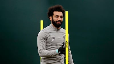 Liverpool's Mohamed Salah. PA