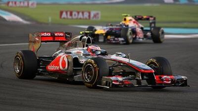 The battle for positions, including that between Jenson Button and Mark Webber, added to the excitement.