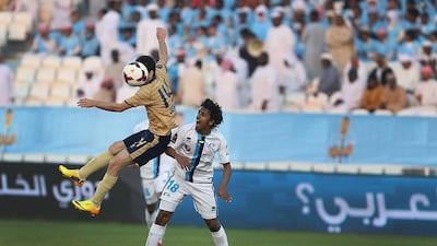 Dubai club are bottom of the Arabian Gulf League table, with nine points from 19 matches. They are six points back of third-from-bottom Ajman and relegation safety. Delores Johnson / The National