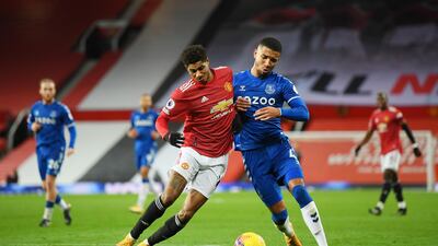 Marcus Rashford 6. Perfect cross with beautiful technique for Cavani’s opener. Confident going forward and combined well with well balanced attack around him. Had two chances to get the fourth. Needs to be more clinical. Getty Images