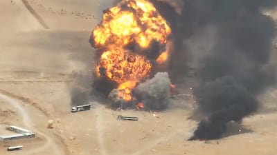 Saudi coalition spokesman Major General Turki Al Malki says the latest Houthi attacks led to injuries among women and children. EPA
