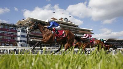 Andrea Atzeni rides Belardo wins the Lockinge Stakes at Newbury Racecourse on May 14, 2016 in Newbury, England. Alan Crowhurst/Getty Images