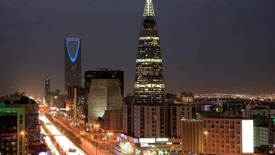 GDP, adjusted for inflation, grew 2.4 per cent from the first quarter last year in Saudi Arabia. Hassan Ammar / AP Photo