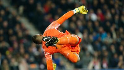 PSG goalkeeper Alphonse Areola maintains a clean sheet during a 5-0 drubbing of Anderlecht. AP Photo/Thibault Camus