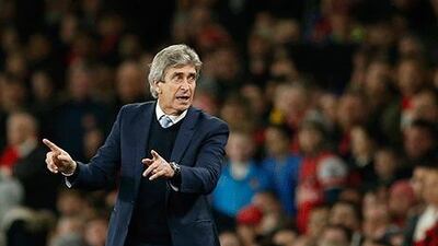 Manuel Pellegrini says Manchester City are conceding too many goals. John Sibley / Reuters