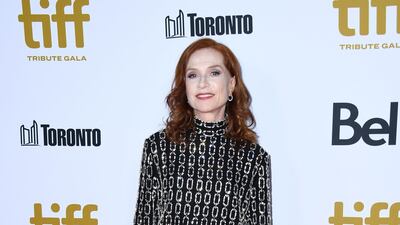 Isabelle Huppert attends the Tiff Tribute Gala during the 2019 Toronto International Film Festival on September 9, 2019. AFP