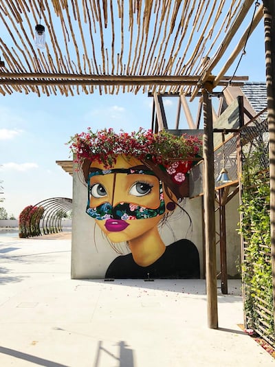 There are street art murals throughout The Yard. Courtesy Meraas