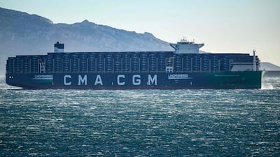 French shipping giant CMA CGM has suspended Red Sea crossings following attacks on vessels in the area by Yemen's Houthi rebels. AFP