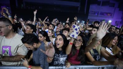 Wegz has a dedicated audience who sang along to nearly every track