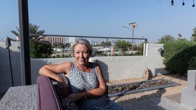 Amanda James says she received the notice from Nakheel on Saturday. Antonie Robertson / The National