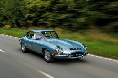 Jaguar E-Type from Jaguar Land Rover Reborn Series