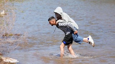 Some 10,000 members of the Alawite minority have fled across the border, Lebanese security sources said. AP