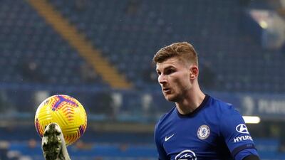 Chelsea's Timo Werner. EPA