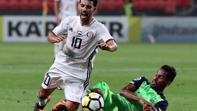 Mbark Boussoufa (Morocco) The experienced Moroccan is well known in the UAE having spent the past two seasons at Al Jazira. An accomplished midfielder, his impact in Abu Dhabi was almost immediate, with Boussoufa playing an integral role in the club’s march to the 2016/17 Arabian Gulf League title. Scored a goal in December to put Jazira 2-0 up against Real Madrid in the Fifa Club World Cup only for it to be ruled out by VAR. Has played for Morocco since 2006. AFP PHOTO / KARIM SAHIB