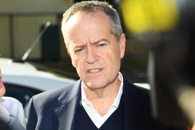 Former Labor leader Bill Shorten after stepping down. James Ross / EPA