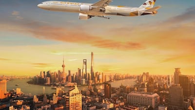 Etihad flights between Abu Dhabi and Beijing Daxing International Airport, the city's biggest, began on March 29. Photo: Etihad Airways