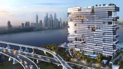 The One Palm building.