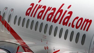 Air Arabia was the pick of the blu-chip stocks on Thursday. Pawan Singh / The National