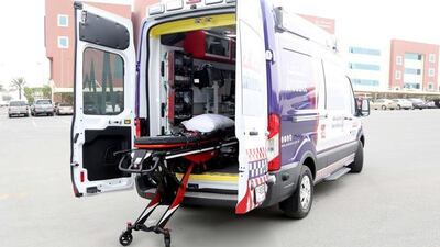 The new vehicles are built to be able to carry people who weigh more than 250 kilograms. Photo: Nawal Al Ramahi