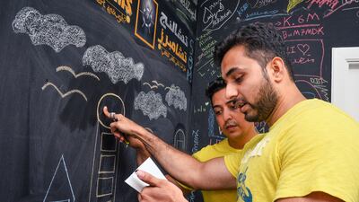 Entrants in this Saturday's Rush-A-Way adventure race in Jumeirah Lakes Towers will be required to complete 10 challenges, both physical and mental, to be in with a chance to win Dh10,000. Courtesy Rush-A-Way