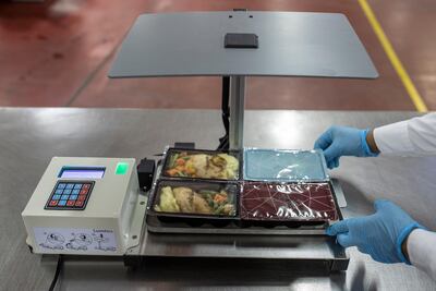 Using AI and image recognition, unconsumed meals from flights will be tracked when Etihad jets land at airports. Courtesy Etihad