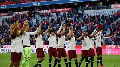 Bayern Munich announced that the first team football squad would take a 20 per cent pay cut. Getty Images